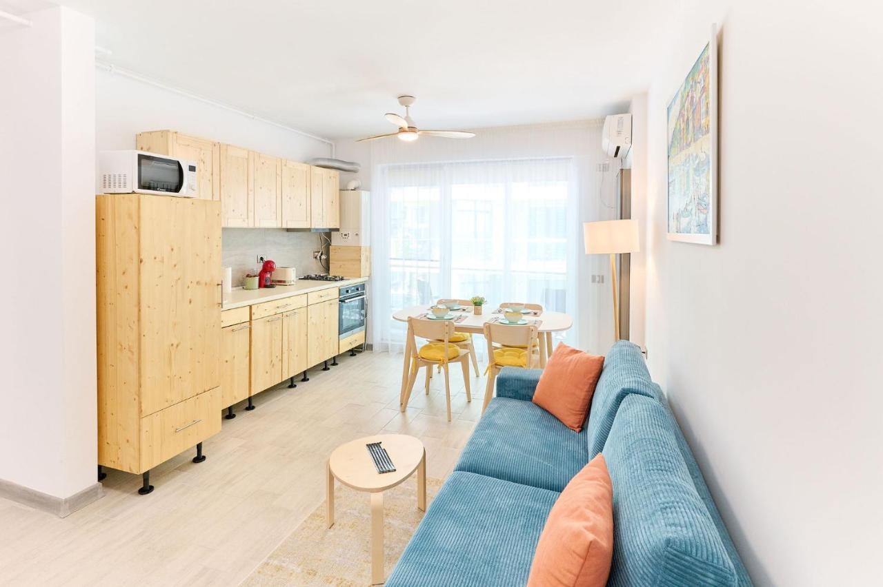 Blacksearama Apartment- Spa, Pools And Parking Mamaia Εξωτερικό φωτογραφία